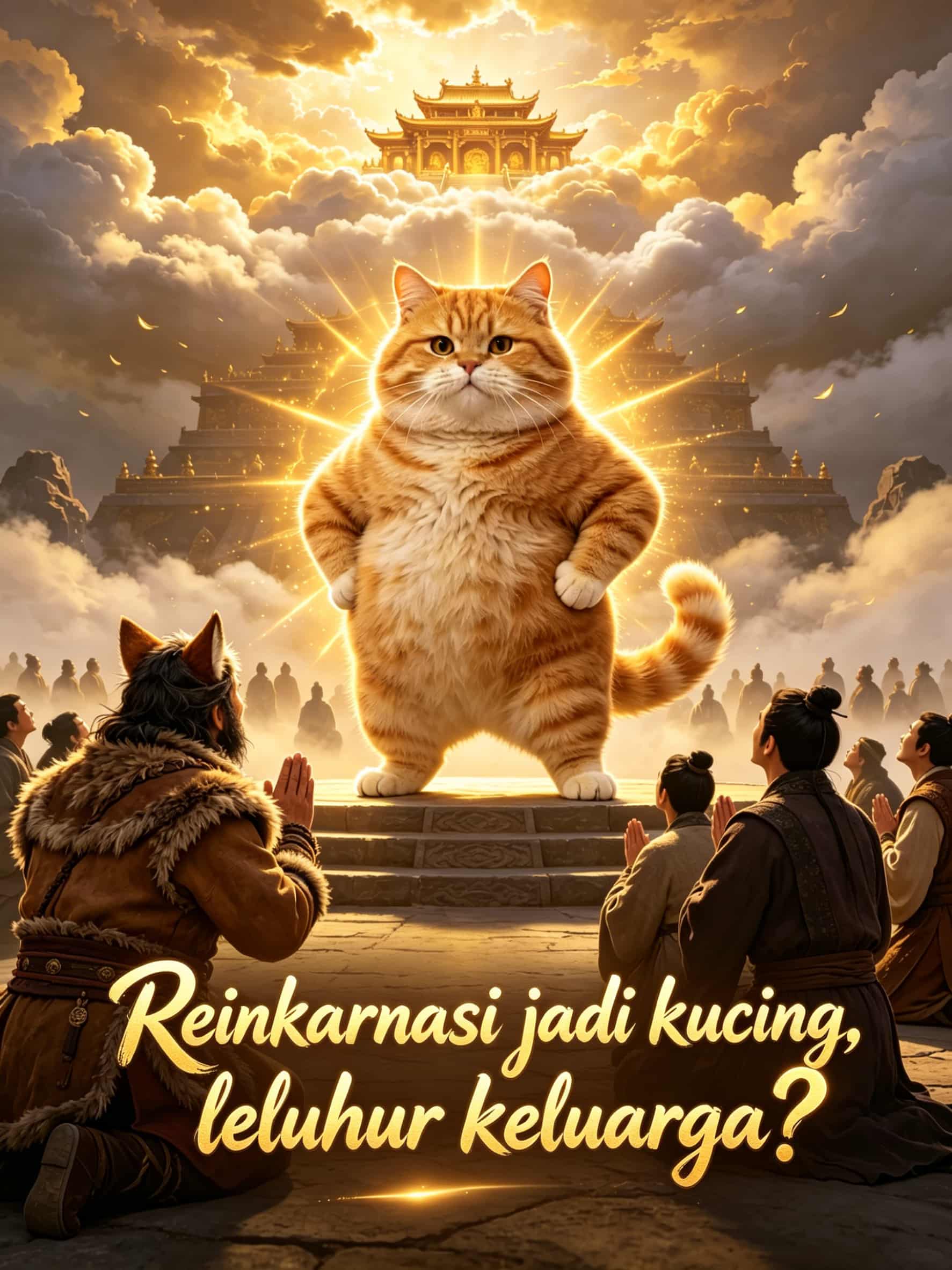 Reinkarnasi jadi kucing, leluhur keluarga?