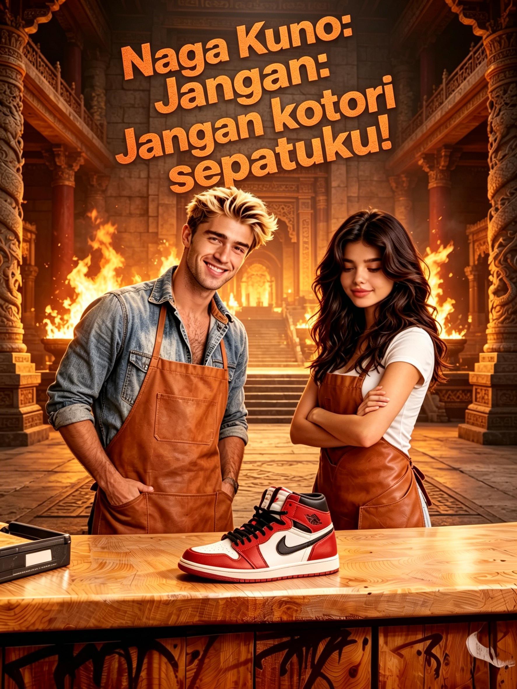 Naga Kuno: Jangan kotori sepatuku!